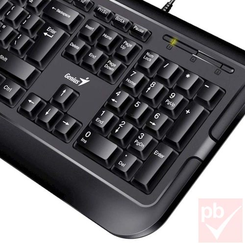 Genius KB118 USB billentyűzet (fekete, HUN)