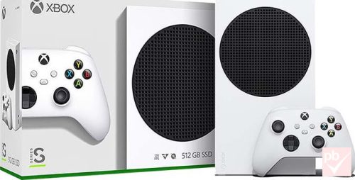 Microsoft XBOX Series S 512GB SSD White játékkonzol