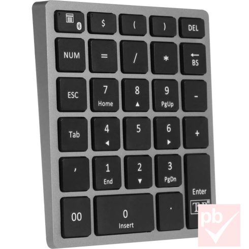 TnB Bluetooth Numeric Pad vezeték nélküli numerikus billentyűzet