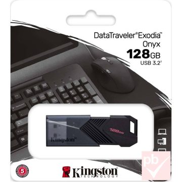   Kingston DataTraveler Exodia Onyx 128GB pendrive (Type-A, USB 3.2)