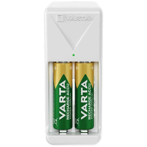 Varta Mini Charger hálózati akkutöltő 2db AA 2100mAh Ni-MH akkuval