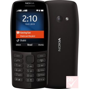   Nokia 210 DualSIM fekete kártyafüggetlen mobiltelefon (bemutató darab)