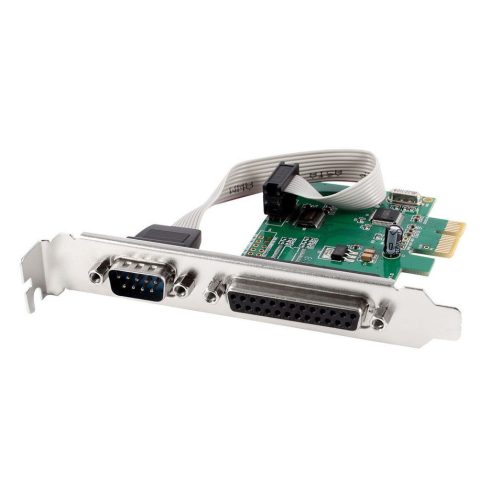 Gembird PCI-Express bővítőkártya (1x serial RS232 9p., 1x LPT 25p.)