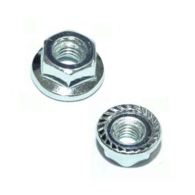   Anya, M5, hatszögletű, acél, cink bevonattal, peremes, 5.0x8.0mm