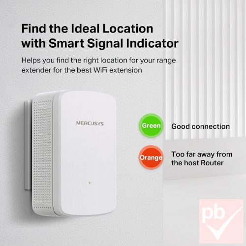 Mercusys ME10 300Mbps WiFi jelerősítő, repeater