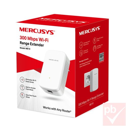 Mercusys ME10 300Mbps WiFi jelerősítő, repeater