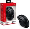 Genius Ergo 8200s Silent vezeték nélküli egér (fekete)