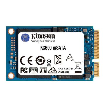 Kingston KC600 256GB mSATA SSD meghajtó