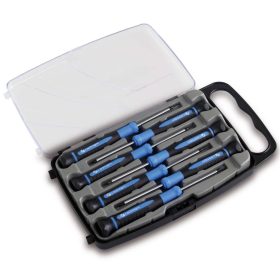   Högert HT1S270 7db-os műszerész csavarhúzó készlet (CrV, SL, PH, TX)