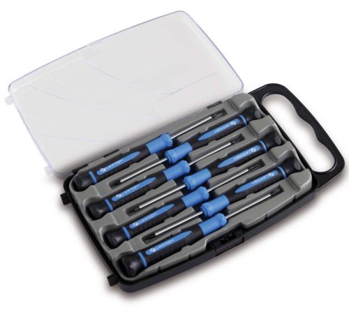 Högert HT1S270 7db-os műszerész csavarhúzó készlet (CrV, SL, PH, TX)