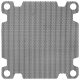 Utólag beépíthető porszűrő rács 12cm ventilátorhoz (120x120mm)