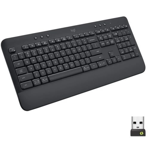 Logitech Signature K650 vezeték nélküli billentyűzet (grafitszürke, HUN)