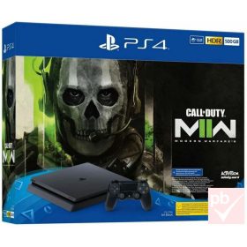   Sony PlayStation 4 Slim 500GB fekete játékkonzol + Call of Duty Modern Warfare II