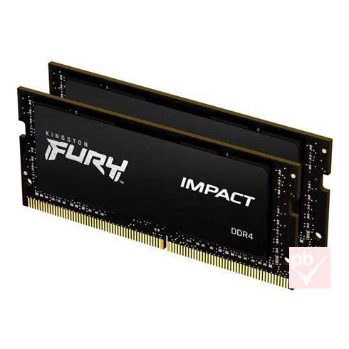 Kingston Fury 16GB 3200Mhz DDR4 (2x8GB) laptop memória