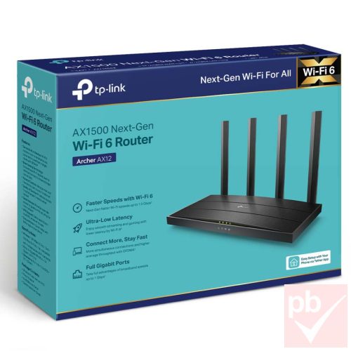TP-Link Archer AX12 AX1500 WiFi router