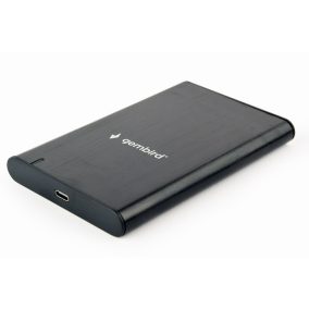   Gembird 2.5" USB 3.1 Type-C SATA külső SSD / merevlemez ház