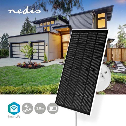 Nedis Solar Panel 5.3V DC 0.5A falra rögzíthető napelem