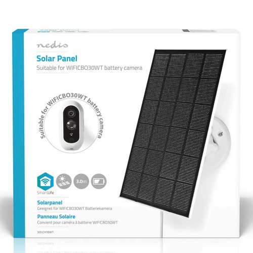 Nedis Solar Panel 5.3V DC 0.5A falra rögzíthető napelem