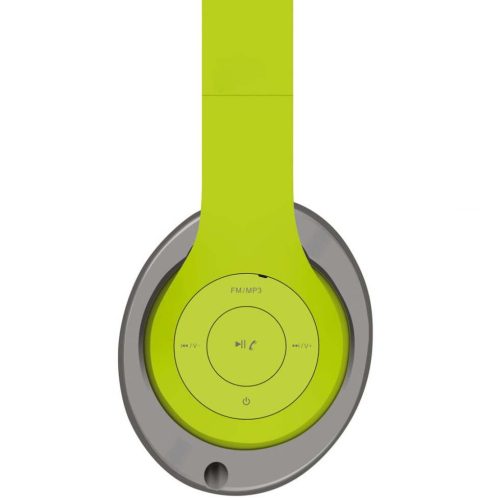 Platinet FreeStyle Wireless Bluetooth fejhallgató (szürke-zöld)