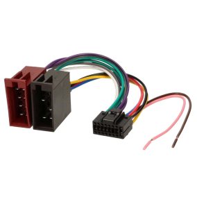   4CarMedia ZRS-76 2x ISO aljzat -> JVC fejegység csatlakozó