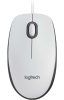 Logitech M100 fehér optikai egér USB