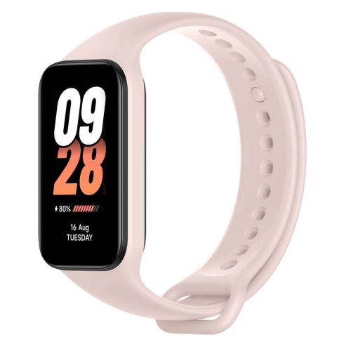 Xiaomi Mi Smart Band 8 Active pink okoskarkötő