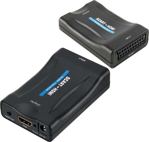 SCART-HDMI átalakító adapter (Scart bemenet -> HDMI kimenet)