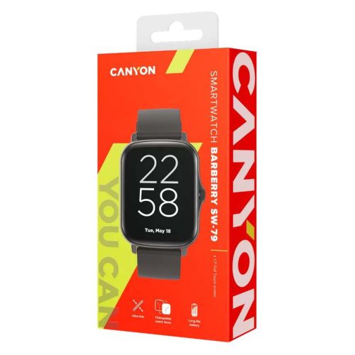 Canyon SW-79 Barberry okosóra (fekete)