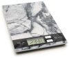 Vog & Arths digitális konyhai mérleg (fehér márvány design, max. 5kg)