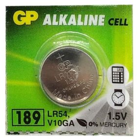 GP LR1130 gombelem 1.5V (LR54, 189, AG10, V10GA, L1131F)