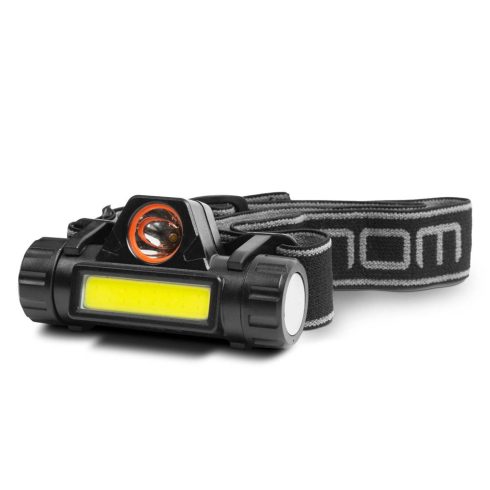 Phenom SMD+COB LED-es fejlámpa - akkumulátoros