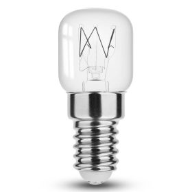   Sütőlámpa, sólámpa izzó (E14 230V 25W 300°C hagyományos izzó)