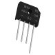 Graetz (dióda híd) KBU6M 1000V 6A
