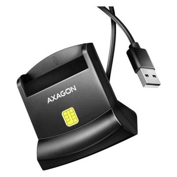   Axagon asztali USB Smart kártyaolvasó (bankkártya / személyi igazolvány)