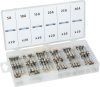 Üvegbiztosíték készlet, 120db-os, 32x6mm, 5-30A