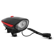   Wheel Zone XPE LED-es kerékpár lámpa elektromos kürttel (450lm, IP55)