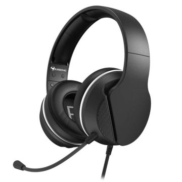   Subsonic fekete gamer fejhallgató (PC, PS4, PS5, XBOX One X/S)