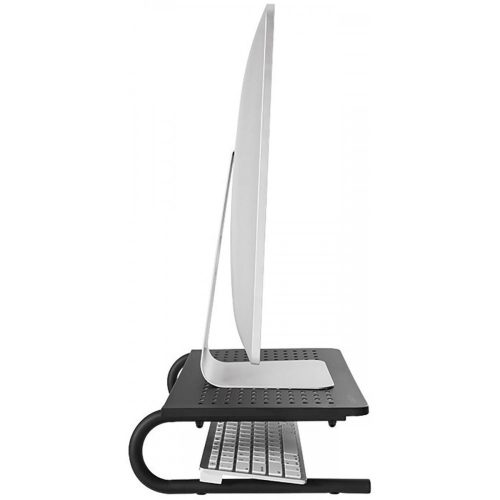 Logilink asztali monitor tartó állvány, acél, fix, max. 20kg, 370x235x100mm