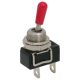 Karos kapcsoló, 1 körös, 2 állású, 2 láb, 250V 3A, 6.3mm csúszósarus