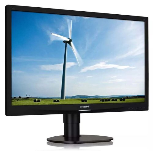 Philips Brilliance 241S 24" prémium használt LED monitor (DVI+VGA)