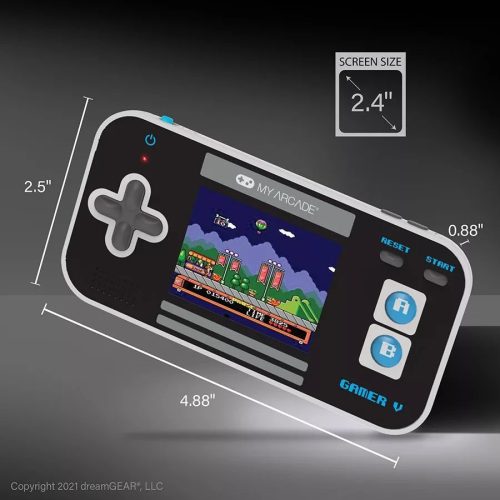 My Arcade Gamer V Classic 220in1 fekete-kék hordozható játékkonzol
