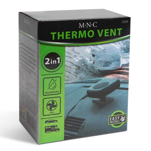 MNC Thermo Vent 12V autós páramentesítő és ventilátor egység