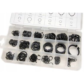   Högert 225db-os vegyes biztosító gyűrű (seeger gyűrű) készlet