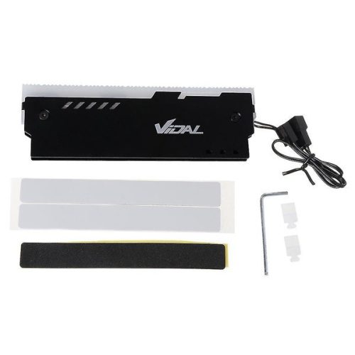 Vidal univerzális RGB LED PC desktop memória hűtő