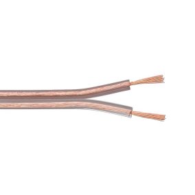 Hangfal kábel 2x1.5mm2, transzparens, réz