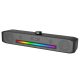 Meetion MT-SP1001 RGB LED soundbar (USB+jack)