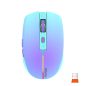   Meetion Dual Mode vezeték nélküli egér, RGB LED, lila (2.4Ghz + Bluetooth)
