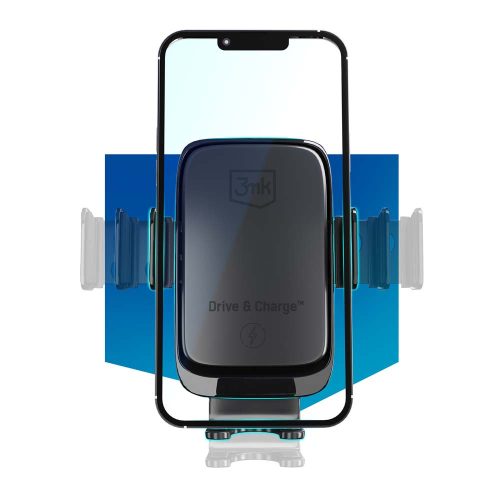 3mk Drive & Charge autós telefon tartó vezeték nélküli indukciós töltővel