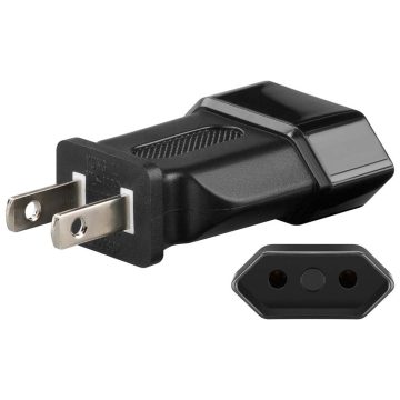 Utazó adapter (USA dugó -> Euro aljzat)