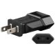 Utazó adapter (USA dugó -> Euro aljzat)